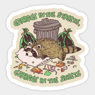 Garbage In The Streets Sticker